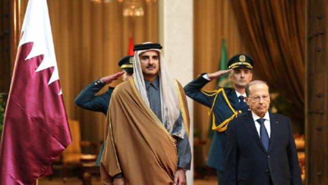 دعوت میشل عون از امیر قطر برای سفر به لبنان دعوت میشل عون از امیر قطر برای سفر به لبنان
