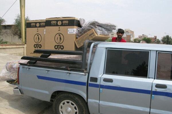 توزیع 940 بسته حمایتی در مناطق سیل زده توزیع 940 بسته حمایتی در مناطق سیل زده