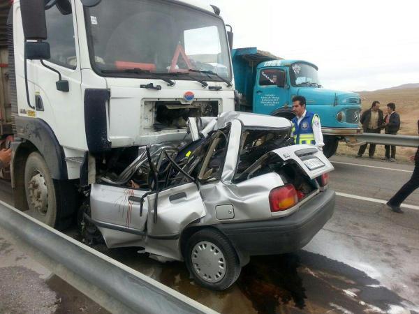تصادف مرگبار در جاده چالوس؛ واژگونی خودروی فرماندار