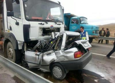 تصادف مرگبار در جاده چالوس؛ واژگونی خودروی فرماندار