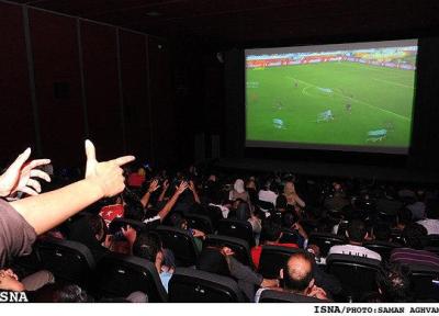 مسابقات جام جهانی فوتبال در سینماها پخش می گردد؟
