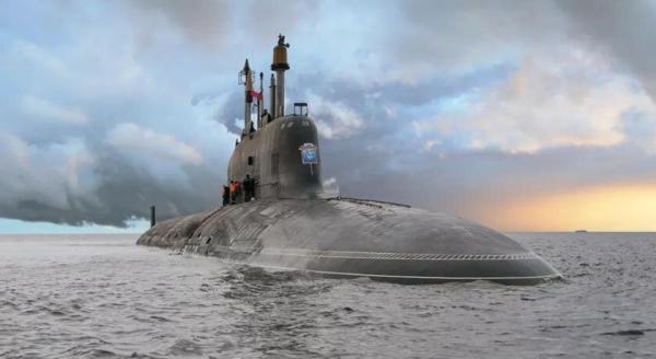 روسیه یک زیردریایی هسته ای نو به ناوگان دریایی خود می آورد، عکس