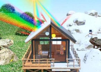 ساخت خانه آفتاب پرست با فناوری نانو، در تابستان خنک و در زمستان گرم