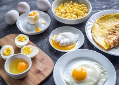 8 روش پخت تخم مرغ
